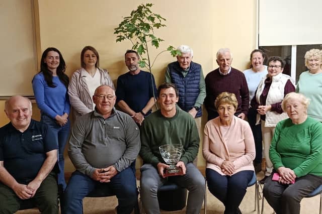 Shane Molan with Ballyporeen Community Council Members