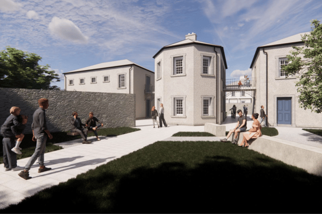 The Courthouse/Bridewell area n Tipperary Town will be transformed to become a new home for Moorehaven Centre