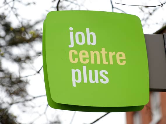 Job Centre sign