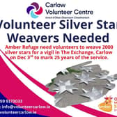 Volunteers needed to help Amber Refuge at their 25 year anniversary celebration