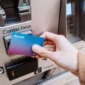 A Revolut bank card