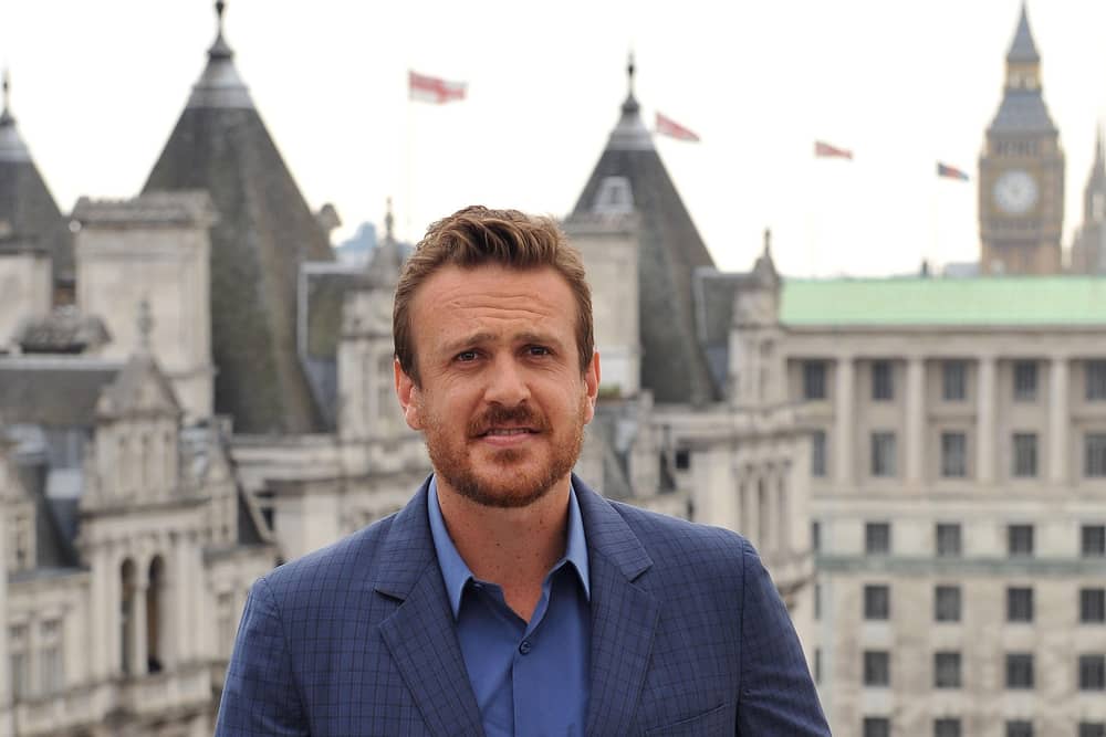 Jason Segel during a photocall in central London