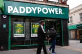 External view of a Paddy Power shop