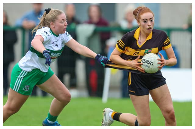 Action from the original final in Annanough on Sunday, October 4