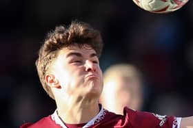 Ben Perry in action for his former club Northampton