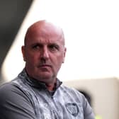 Chesterfield manager Paul Cook on the touchline