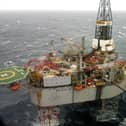 An oil rig