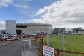 The multi-storey car park at University Hospital Galway (UHG)