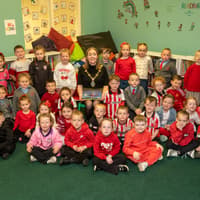 IN PICTURES: Derry pupils enjoy a special storytelling visit from the Mayor
