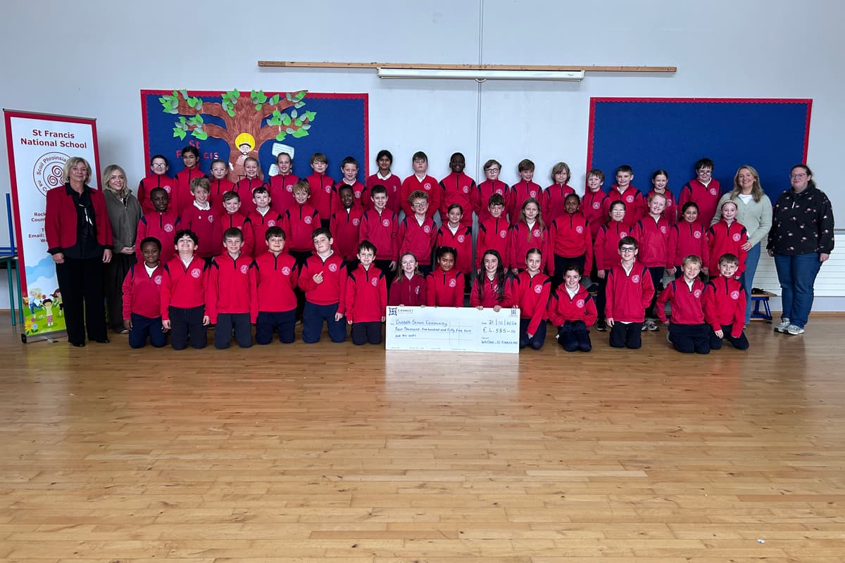 How To Sleep In Class St Francis NS raises over €4,500 for Dundalk Simon Community