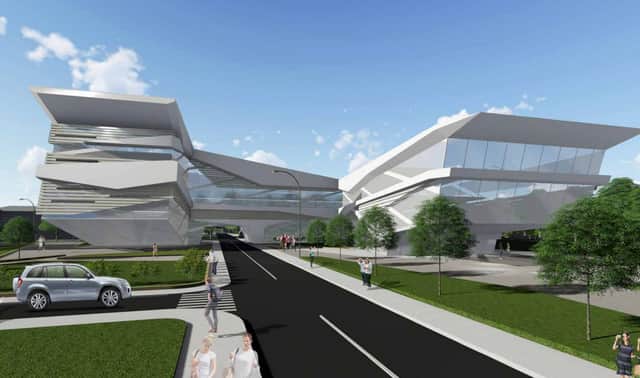 The proposed courts complex in Terryland