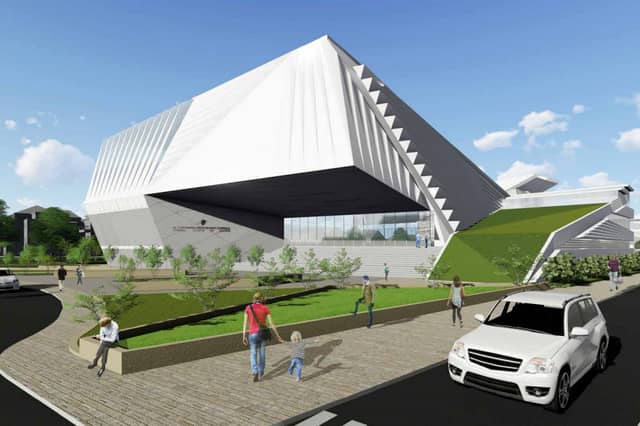The proposed courts complex in Terryland