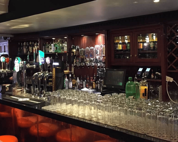 Inside Massimo's Bar, Galway