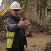 The discovery of the medieval undercroft