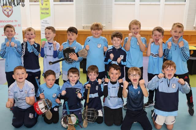 Three cheers from Christ the King Boys National School as Na Piarsaigh are set for an epic showdown | PICTURE: Adrian Butler