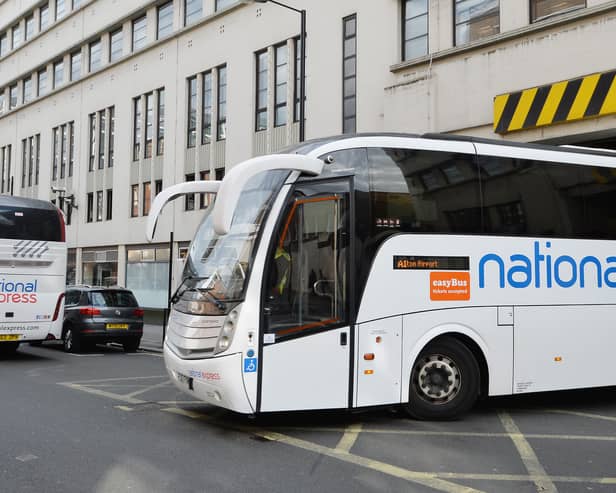 National Express coaches
