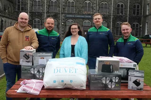 Let's Fund It members, left to right, Sean Austridge, David Walsh, Ciara Ryan-Doyle, Patrick McCarthy and Adam Kinsella