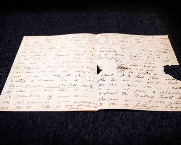 Admiral Horatio Nelson letter