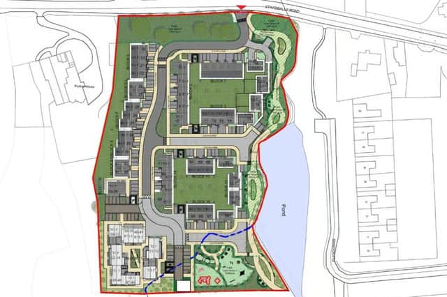 Laois County Council's housing plan that was rejected off the Stradbally Road, Portlaoise, part of Tyrells Land.