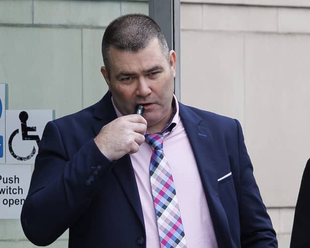 Gary O’Dowd outside Belfast Coroner's Court