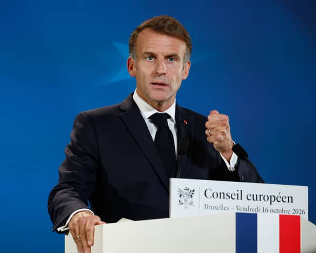 French President Emmanuel Macron