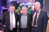 Frank Gearty, John Columb and Lorcan Gearty at a celebratory event last Friday to mark the transition of EC Gearty & Co Solicitors to Gearty Duffy LLP