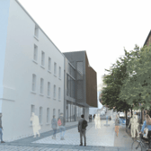 A visualisation of the proposed development