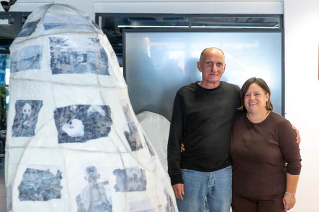 Kevin Maguire and Sandra Bell