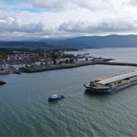 WATCH: Narrow Water Bridge components arrive in Louth