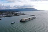 Narrow Water Bridge components arrive in Louth