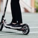 File photo of an e-scooter 