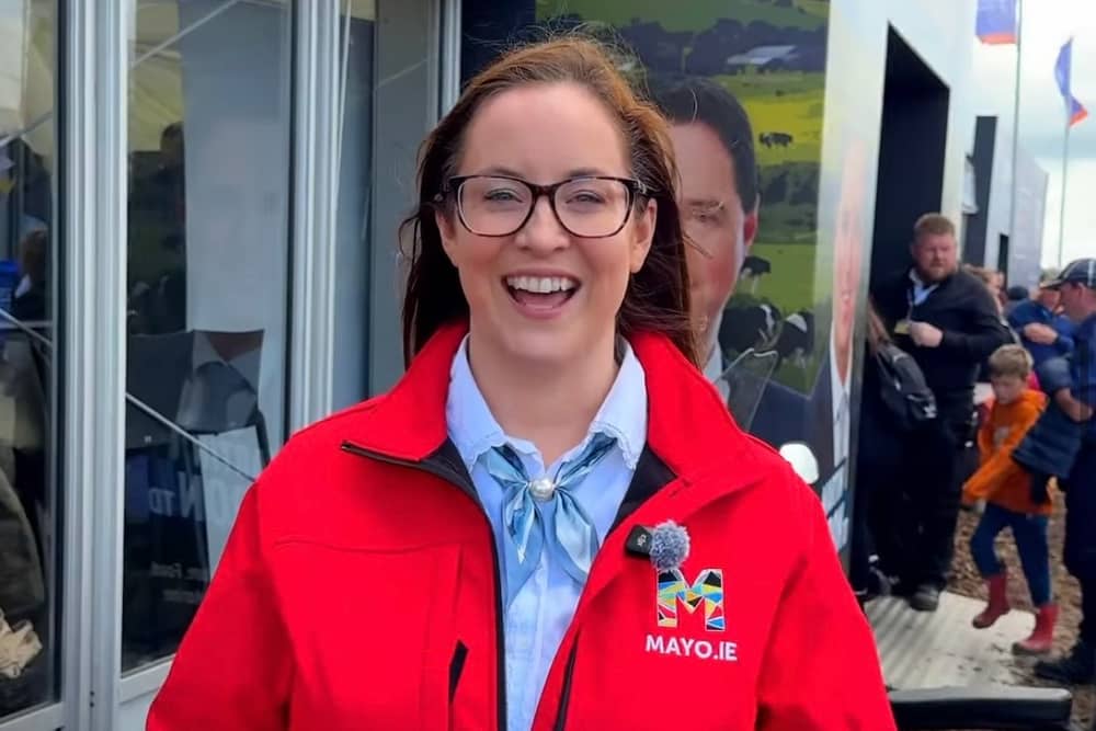 Deputy Keogh pictured at the recent Ploughing Championship.