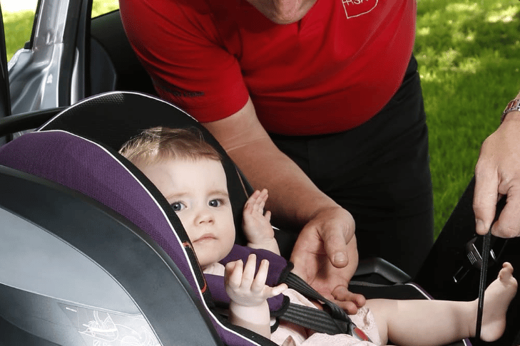 The RSA is coming to Portlaoise with its car seat safety check service. 