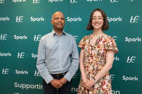 Tiberius Pereira (volunteer member) and Fiona O'Driscoll HSE - both members of the Patient and Service User Council