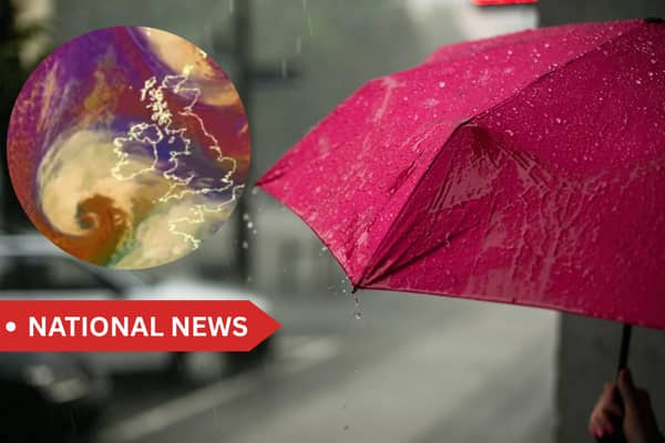 Met Éireann is forecasting a wet and windy start to Saturday, with widespread heavy rain