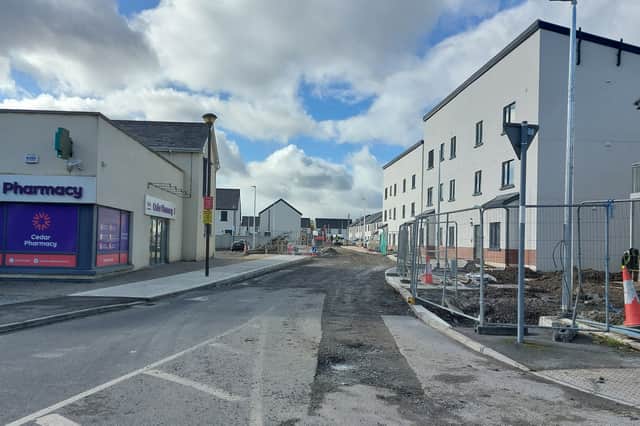 Cedar Woods housing estate still under construction this October 2026.