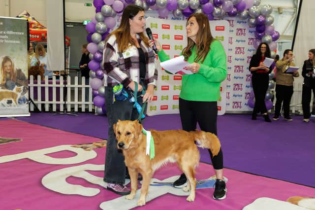 Kate Crowley with Bundee