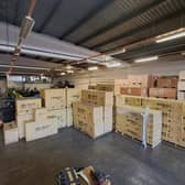 Boxes of new equipment ready to be installed at Xtreme CSC Waterford