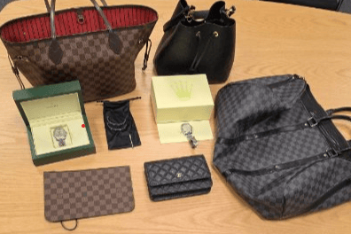Some of the items seized as part of the investigation