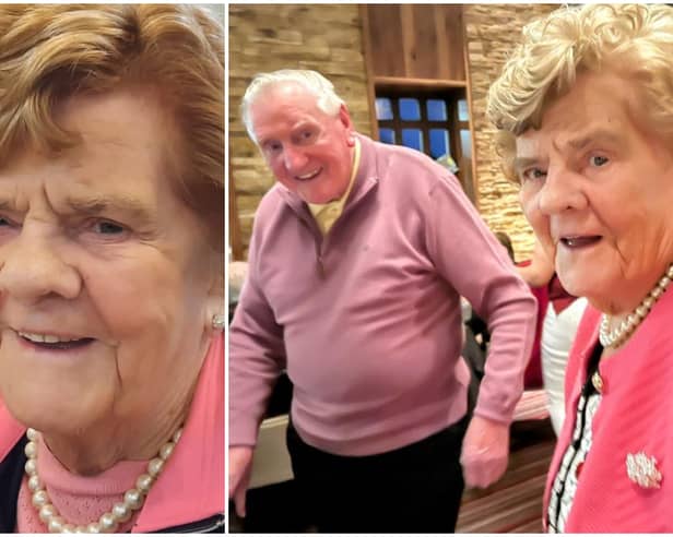 The late Esther Casey (née Reehill), ‘School House’, Stonepark, Ballymacormack, Longford and (right) pictured with her late husband, Anthony 