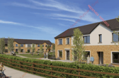  CGI view of the planned extension to Dargan Woods on the Borris Road.  