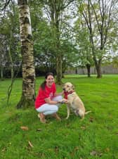 Annmarie Bergin and Chacha
