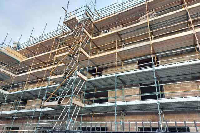Apartments under construction in Naas in 2023