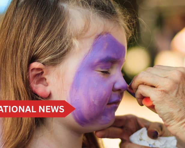Parents and guardians are urged to take extra care this Halloween when purchasing children’s face paints