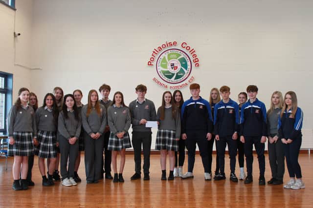 Portlaoise College students