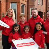Irish Red Cross Dundalk's youngest volunteers, the T-Bears, Megan Ryan, Paul Nordon and Carol Cummiskey(all T-Bears Leaders) with Jaxon Birch(10), Bella Martin(6), Alice Maytone(6) and Alya Sloan(7) launch the new ‘Million Minutes’ campaign.