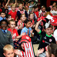 IN PICTURES: FAI Cup fever grips St Anne's PS as Derry turns red and white
