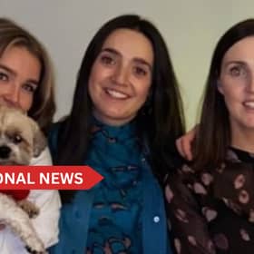 Sisters Ella, Niamh and Alma shared the heartfelt message on GoFundMe 