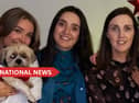 Sisters Ella, Niamh and Alma shared the heartfelt message on GoFundMe 