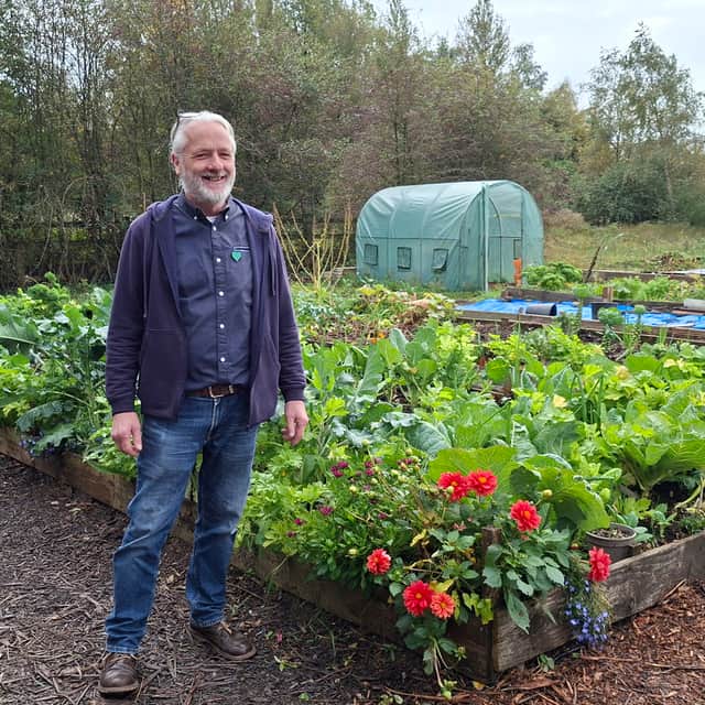 Andy Smith Chairman of the Longford Town Community Allotments